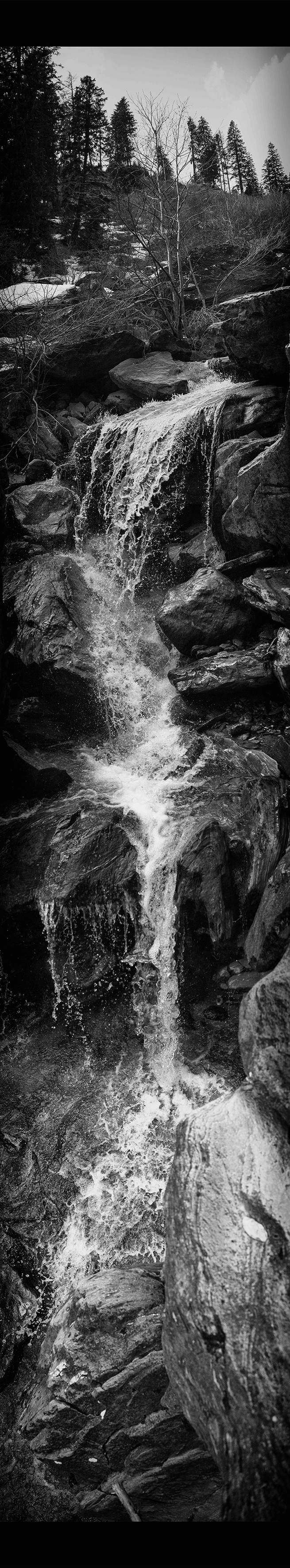 Cascata di casaccia I (nera)